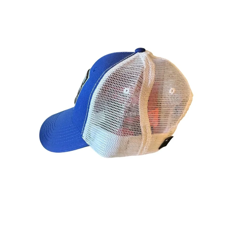 Uluru Trucker Hat Mens OSFA Blue Colorado Snapback Mesh‎ Cap Souvenir Casual